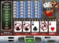 25-hand Deuces Wild -videopokeri