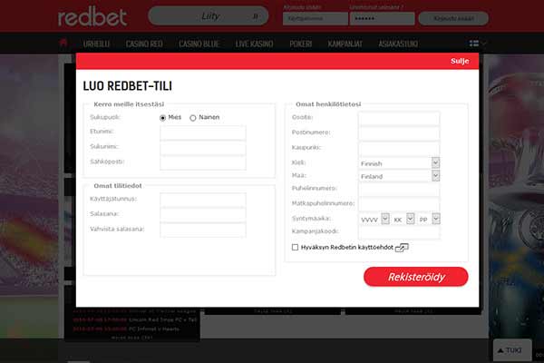 redbet