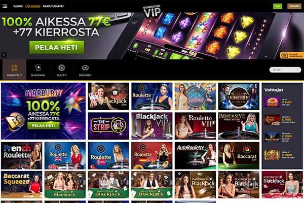 Generation VIP Casino